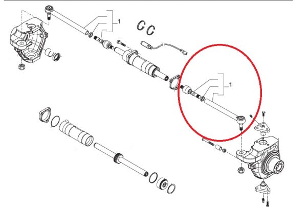 CAP DE BARA COMPLET CARRARO 0145481 - Image 2